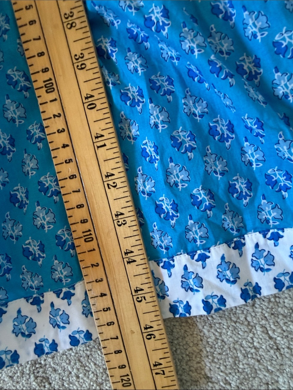 J. Crew Block-print Squareneck Smocked Floral Tiered Midi Dress Size 6 - Picture 11 of 11